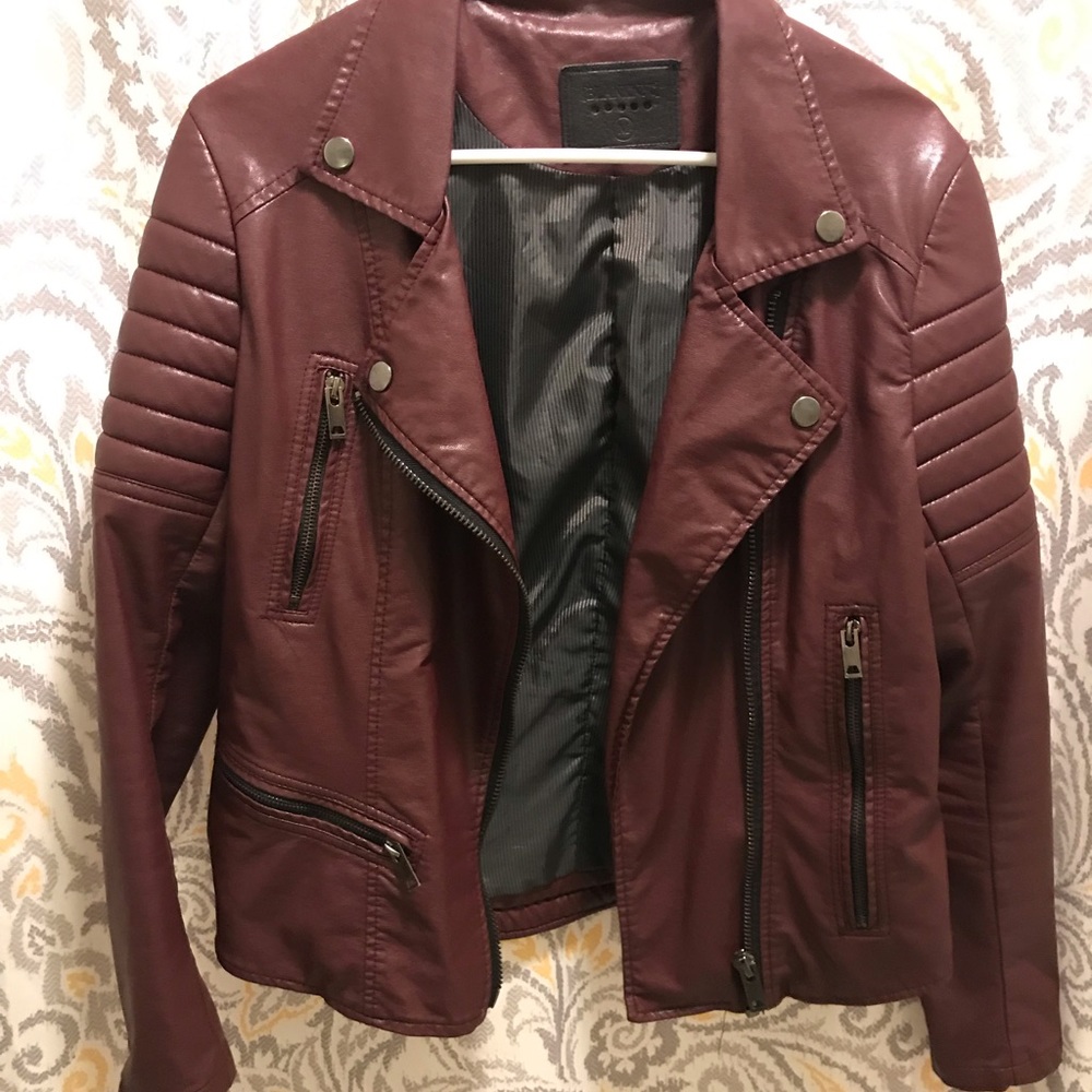 Leather jacket
